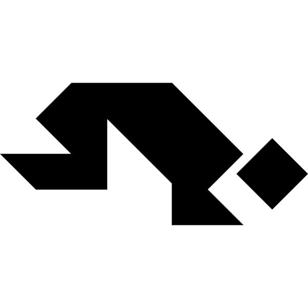 Tangram shape people 32 b Thumbnail