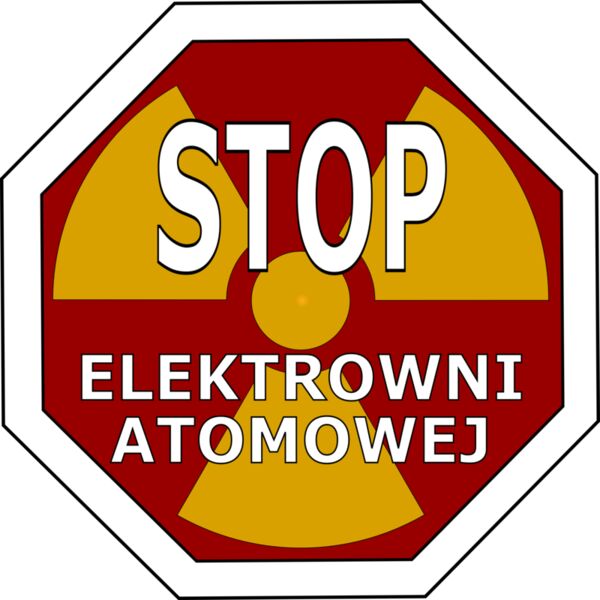 sign stop nuclear pl Thumbnail