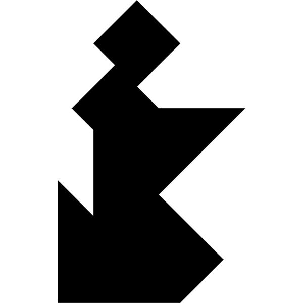 Tangram shape people 44 b Thumbnail