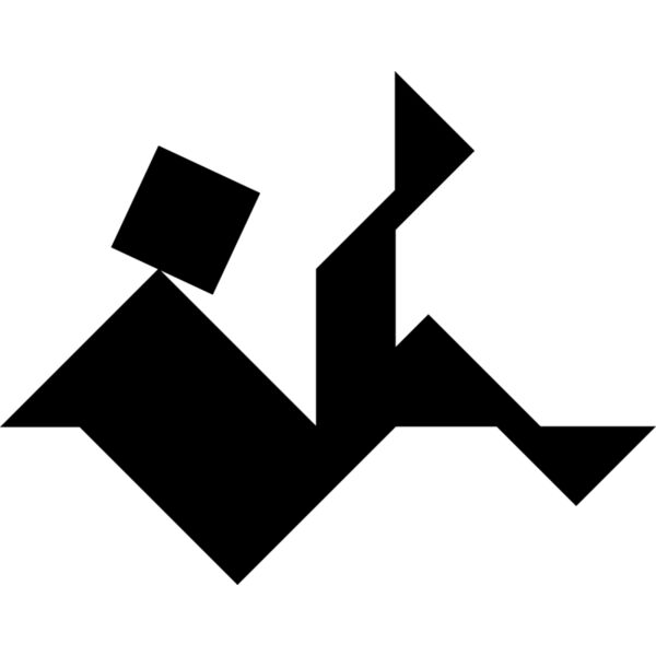 Tangram shape people 31 b Thumbnail