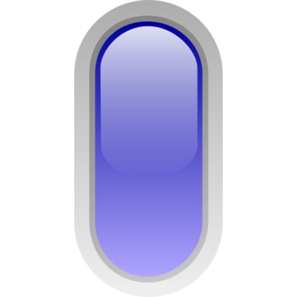 led rounded v blue Thumbnail