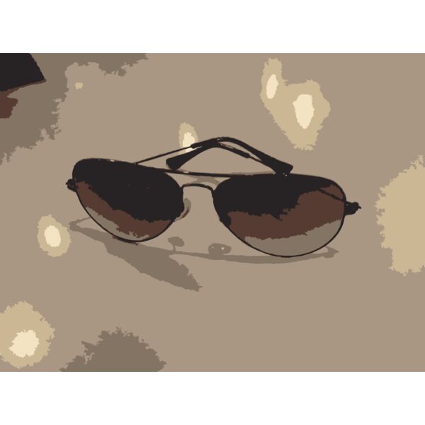 Sunglasses on table Thumbnail