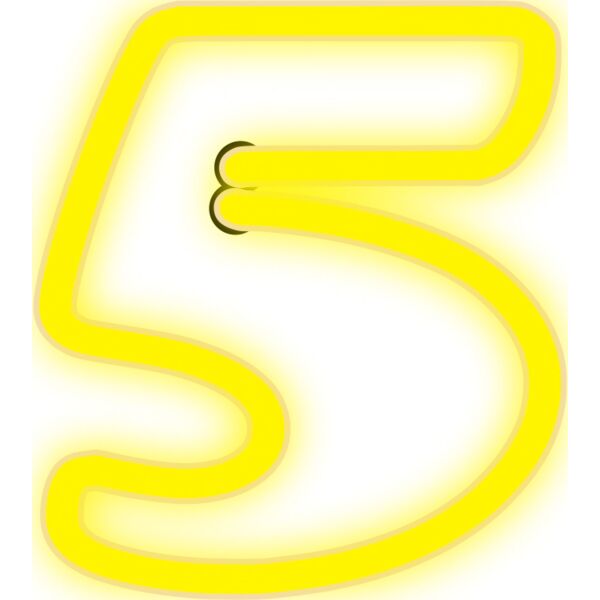 rwwgub Neon Numerals 5 1 Thumbnail