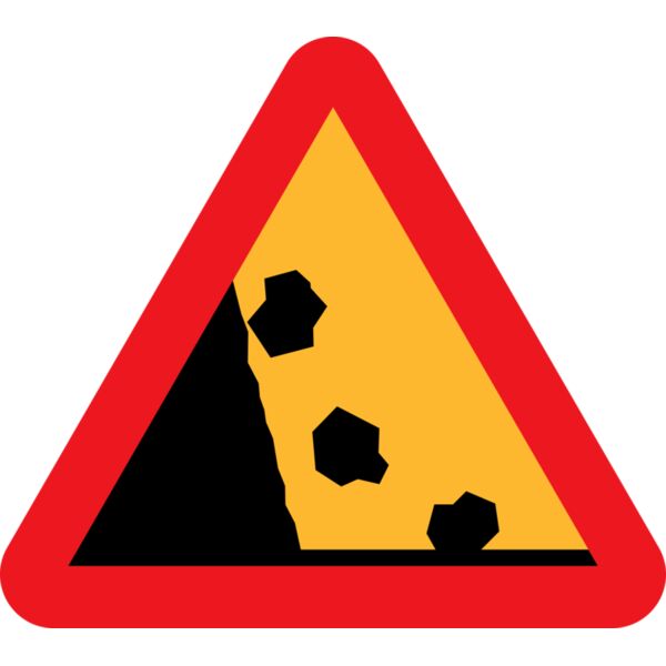 ryanlerch Falling Rocks from the LHS roadsign Thumbnail
