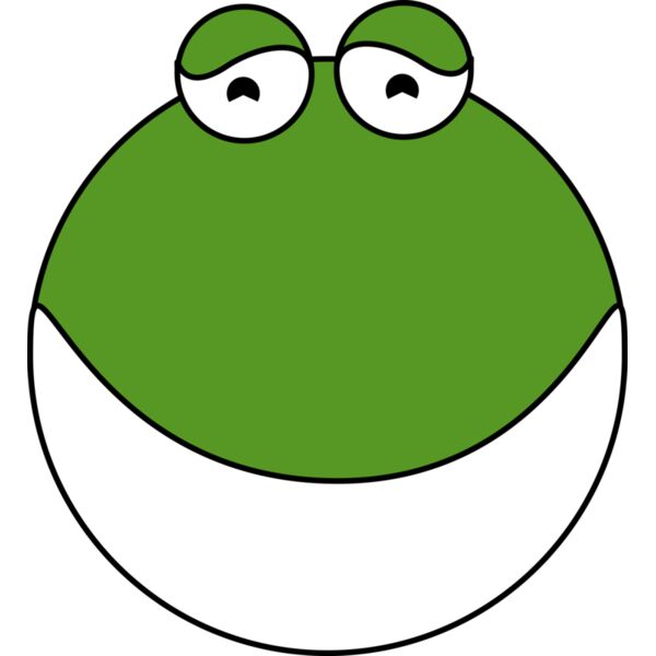 ikabezier cute frog head Thumbnail