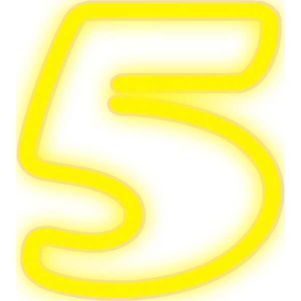 rwwgub Neon Numerals 5 2 Thumbnail