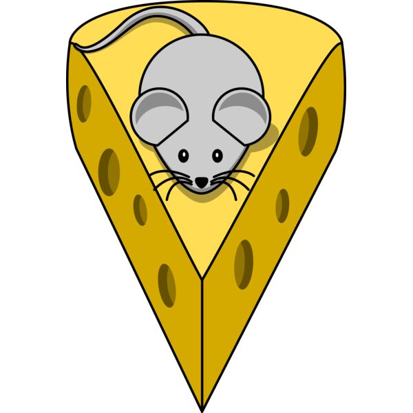 lemmling Cartoon mouse on top of a cheese Thumbnail