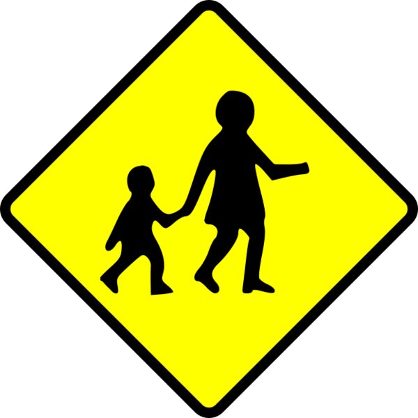 Leomarc caution children crossing Thumbnail
