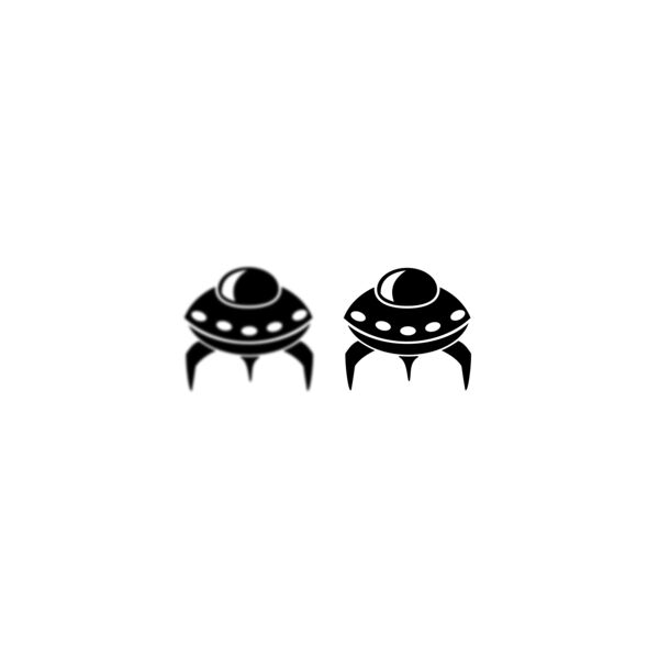alien spaceship icon Thumbnail