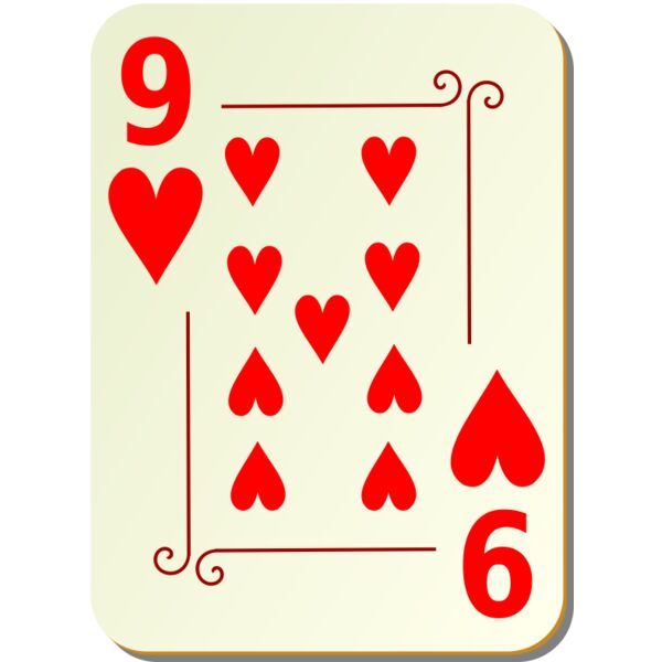 nicubunu Ornamental deck 9 of hearts Thumbnail