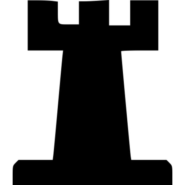 portablejim 2D Chess set   Rook 1 Thumbnail