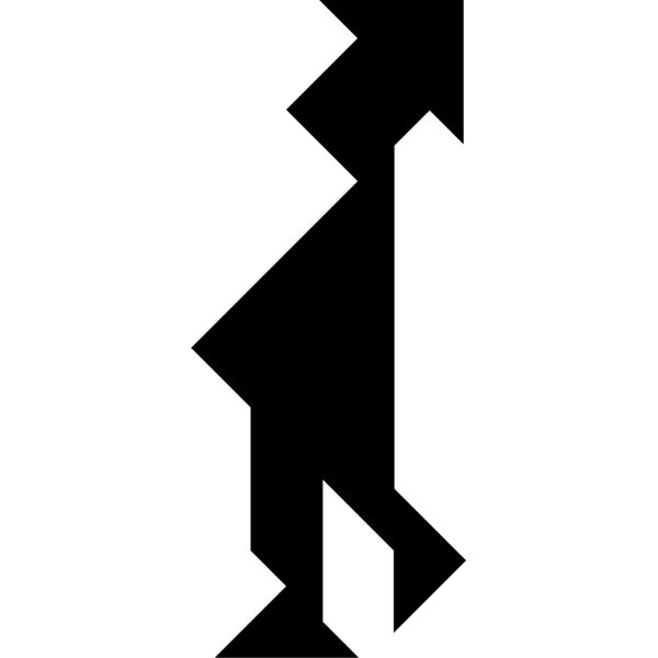 Tangram shape people 55 b Thumbnail