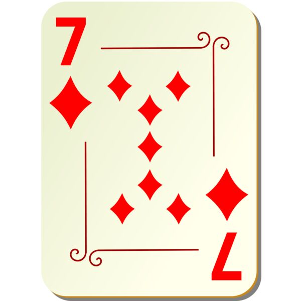 nicubunu Ornamental deck 7 of diamonds Thumbnail