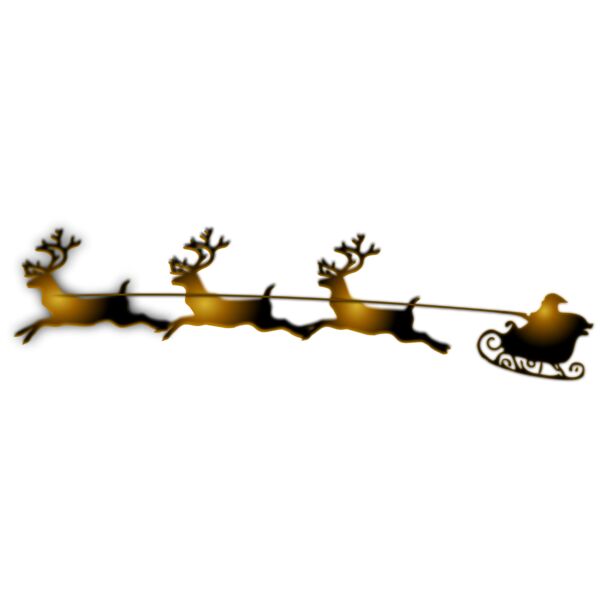 Santa and Reindeer Remix by Merlin2525 Thumbnail