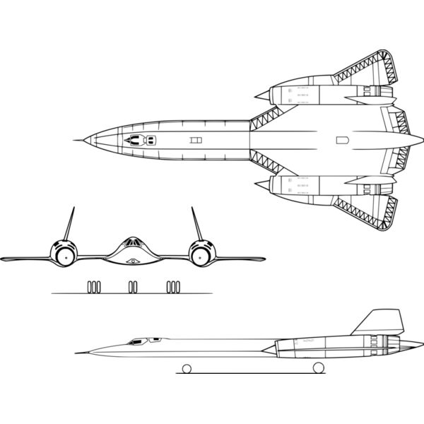 Lockheed SR 71A Thumbnail