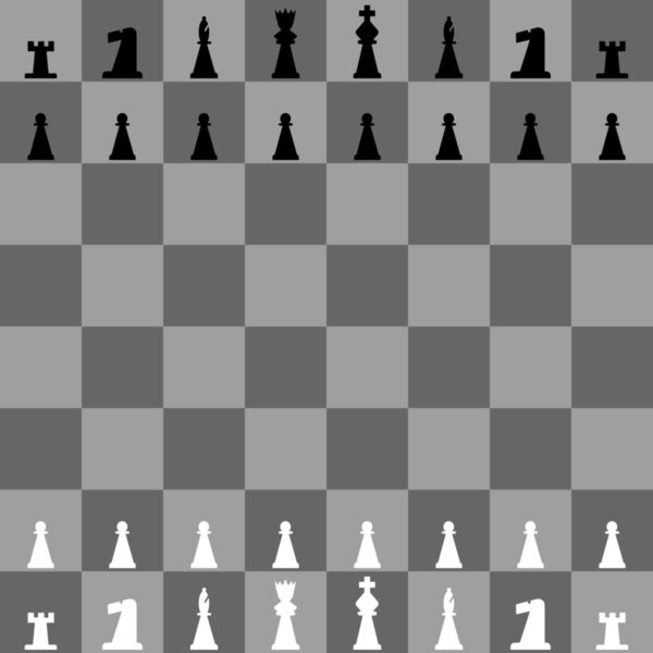 portablejim 2D Chess set   Chessboard 2 Thumbnail