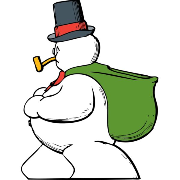 johnny automatic snowman side view Thumbnail