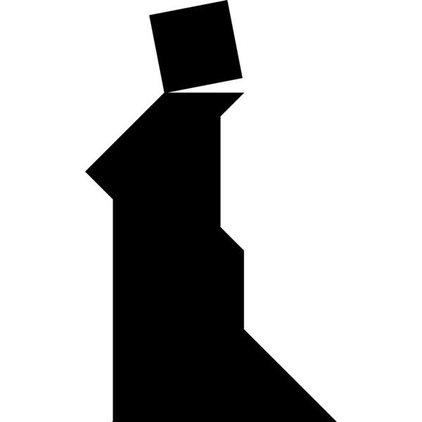 Tangram shape people 69 b Thumbnail