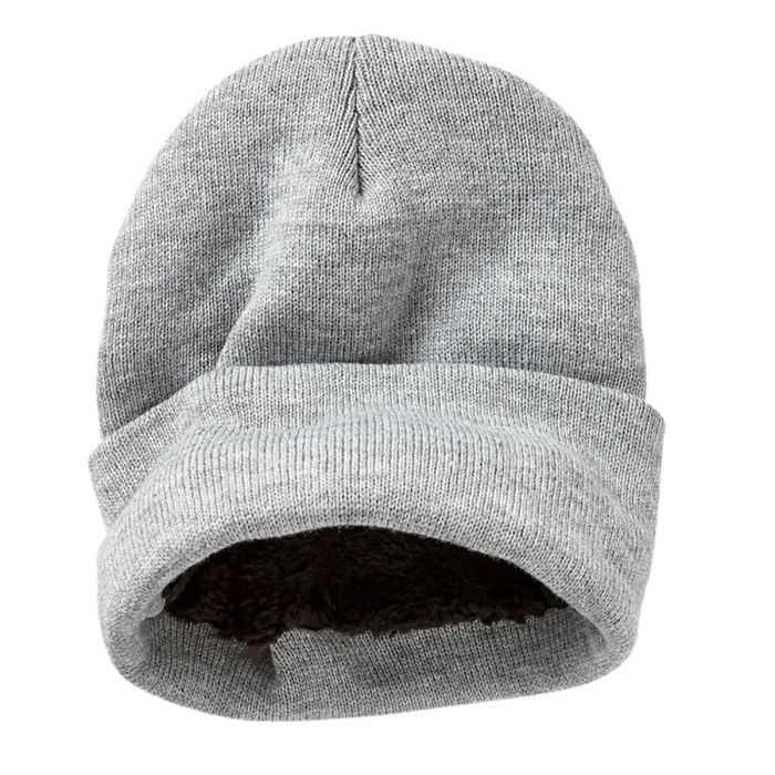 12" Sherpa Lined Cuffed Beanie Thumbnail
