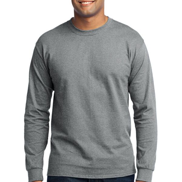 pujingge Mens Fashion Solid Crewneck Long Sleeve Slim Pullovers T-Shirt