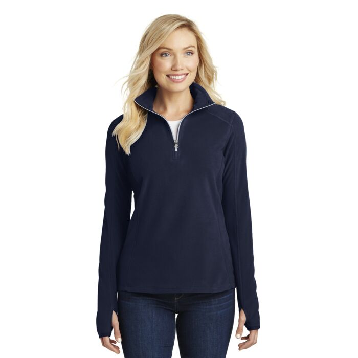 Ladies Microfleece 1/2 Zip Pullover Thumbnail