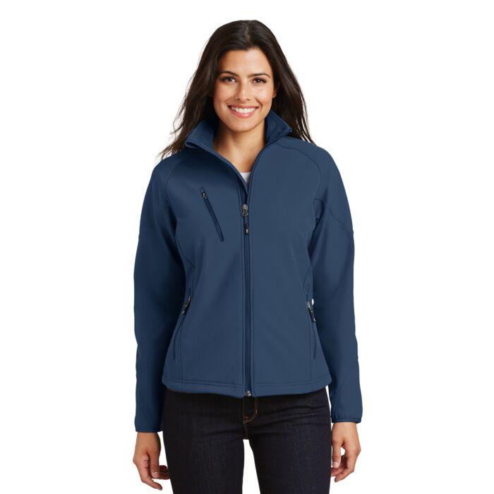 Ladies Textured Soft Shell Jacket Thumbnail