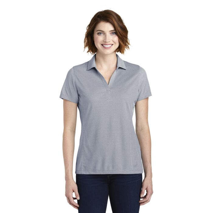 ® Ladies Poly Oxford Pique Polo Thumbnail