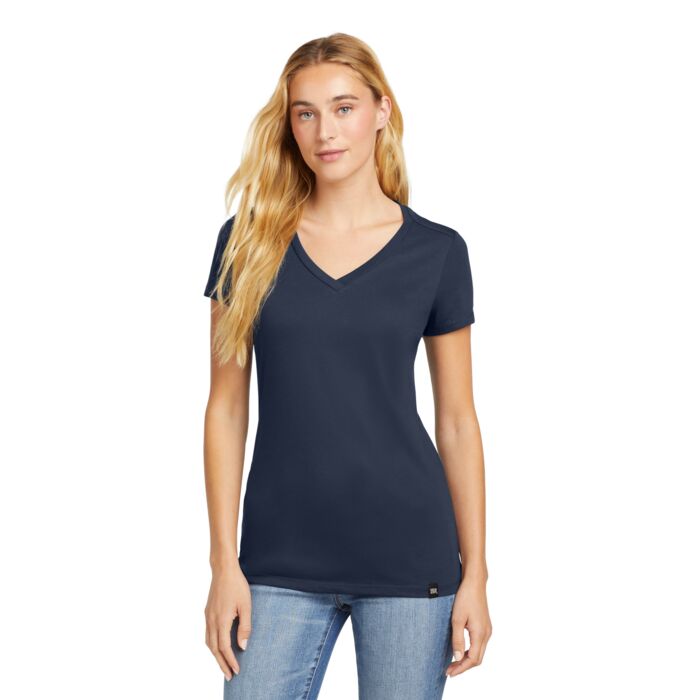 ® Ladies Heritage Blend V Neck Tee Thumbnail