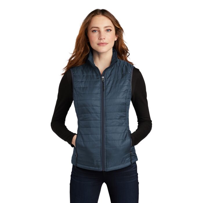 ® Ladies Packable Puffy Vest Thumbnail