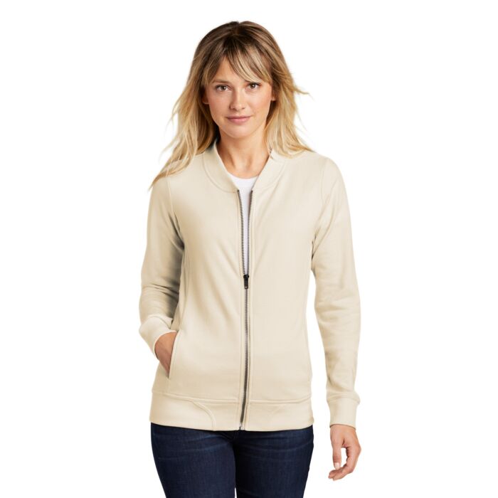 ® Ladies Lightweight French Terry Bomber Thumbnail