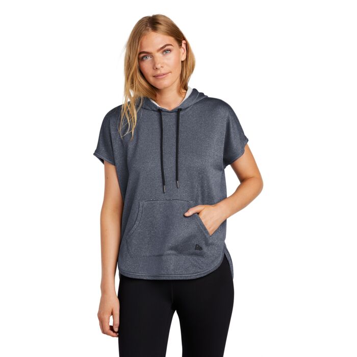 ® Ladies Performance Terry Short Sleeve Hoodie Thumbnail