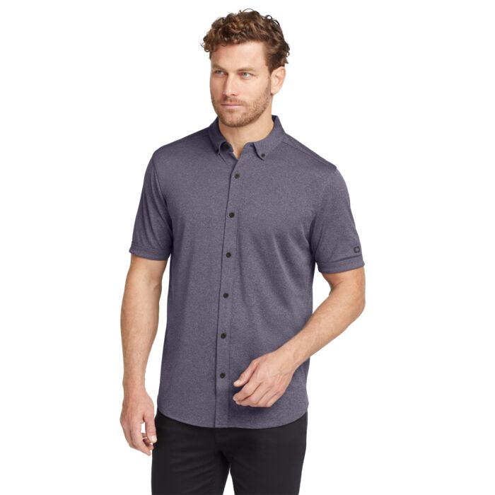 ® Gravitate Full Button Polo Thumbnail