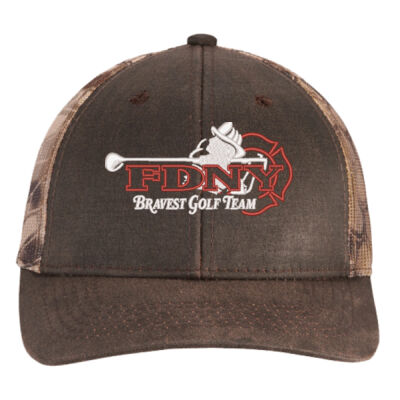 Test - ® Pigment Print Camouflage Mesh Back Cap Thumbnail
