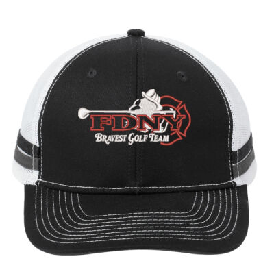 Test - ® Two Stripe Snapback Trucker Cap Thumbnail