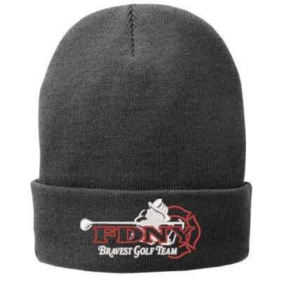 Test - Fleece Lined Knit Cap Thumbnail