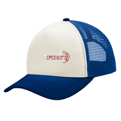 Test - ® 5 Panel Twill Foam Trucker Cap Thumbnail