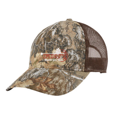 Test - Structured Camouflage Mesh Back Cap Thumbnail