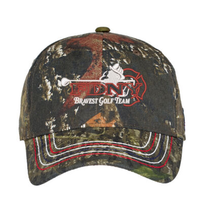 Test - Americana Contrast Stitch Camouflage Cap Thumbnail