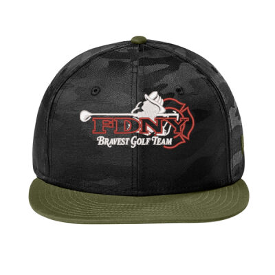 Test - ® Camo Flat Bill Snapback Cap Thumbnail