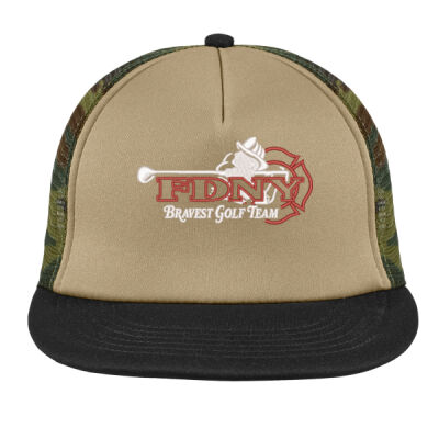 Test - Flat Bill Snapback Trucker Cap Thumbnail