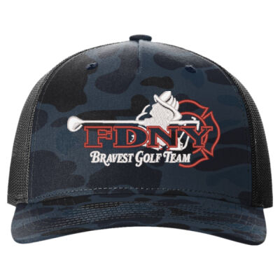 Test - Printed Five-Panel Trucker Cap Thumbnail