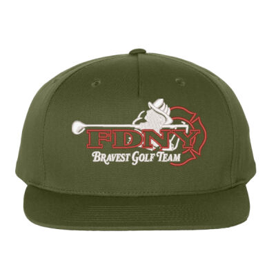 Test - Pinch Front Structured Snapback Trucker Cap Thumbnail