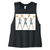 Women's Racerback Cropped Tank Thumbnail