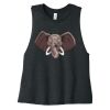 Women's Racerback Cropped Tank Thumbnail
