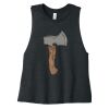 Women's Racerback Cropped Tank Thumbnail