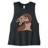 Women's Racerback Cropped Tank Thumbnail