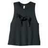 Women's Racerback Cropped Tank Thumbnail