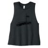 Women's Racerback Cropped Tank Thumbnail