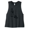 Women's Racerback Cropped Tank Thumbnail