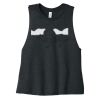 Women's Racerback Cropped Tank Thumbnail
